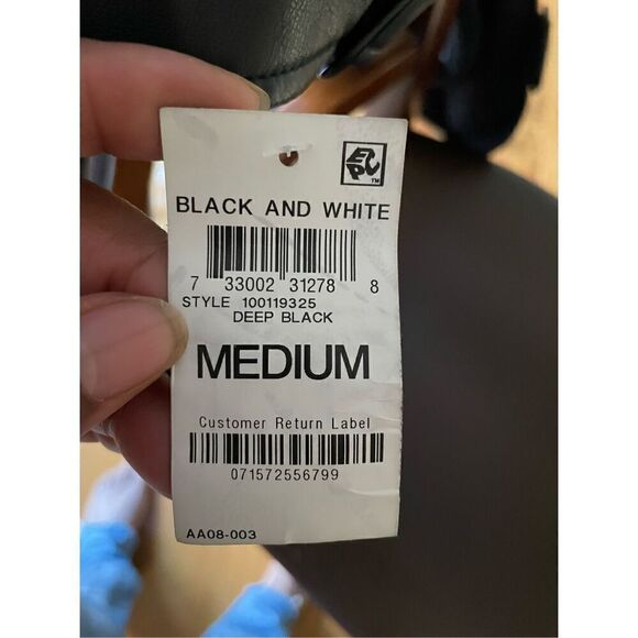 INC International Concepts Womens Pants M Faux Leather High Waist Pleated Barrel - Picture 3 of 9